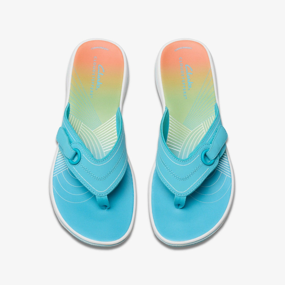 Brinkley Reyna Turquoise Ombre | Clarks for sale - Women
