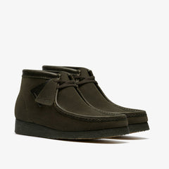 Wallabee Boot Loden Green Suede | Clarks outlet - Men