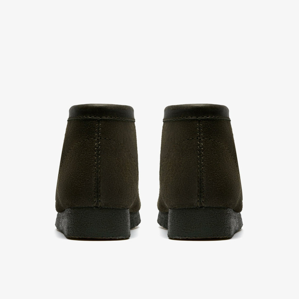 Wallabee Boot Loden Green Suede | Clarks outlet - Men