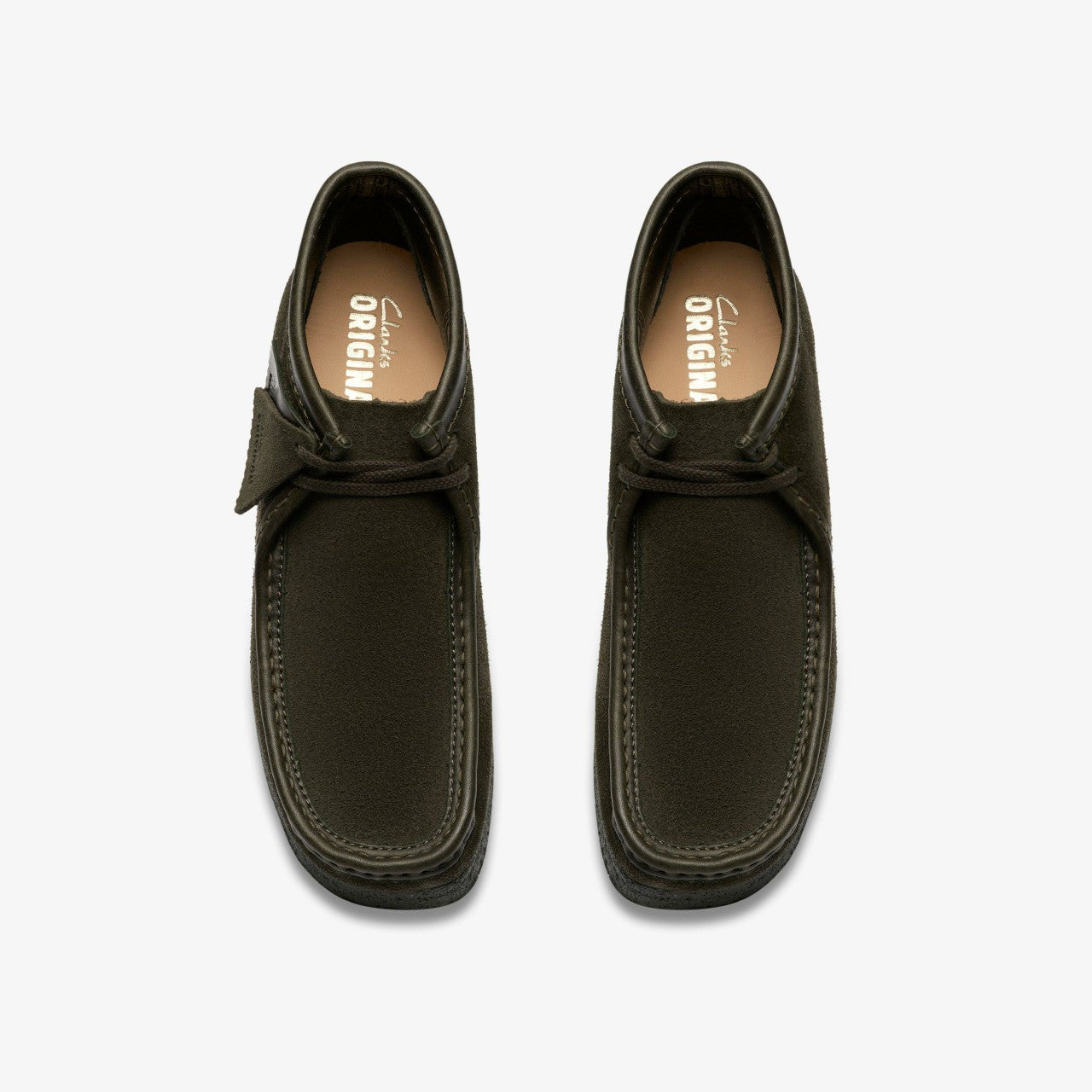 Wallabee Boot Loden Green Suede | Clarks outlet - Men