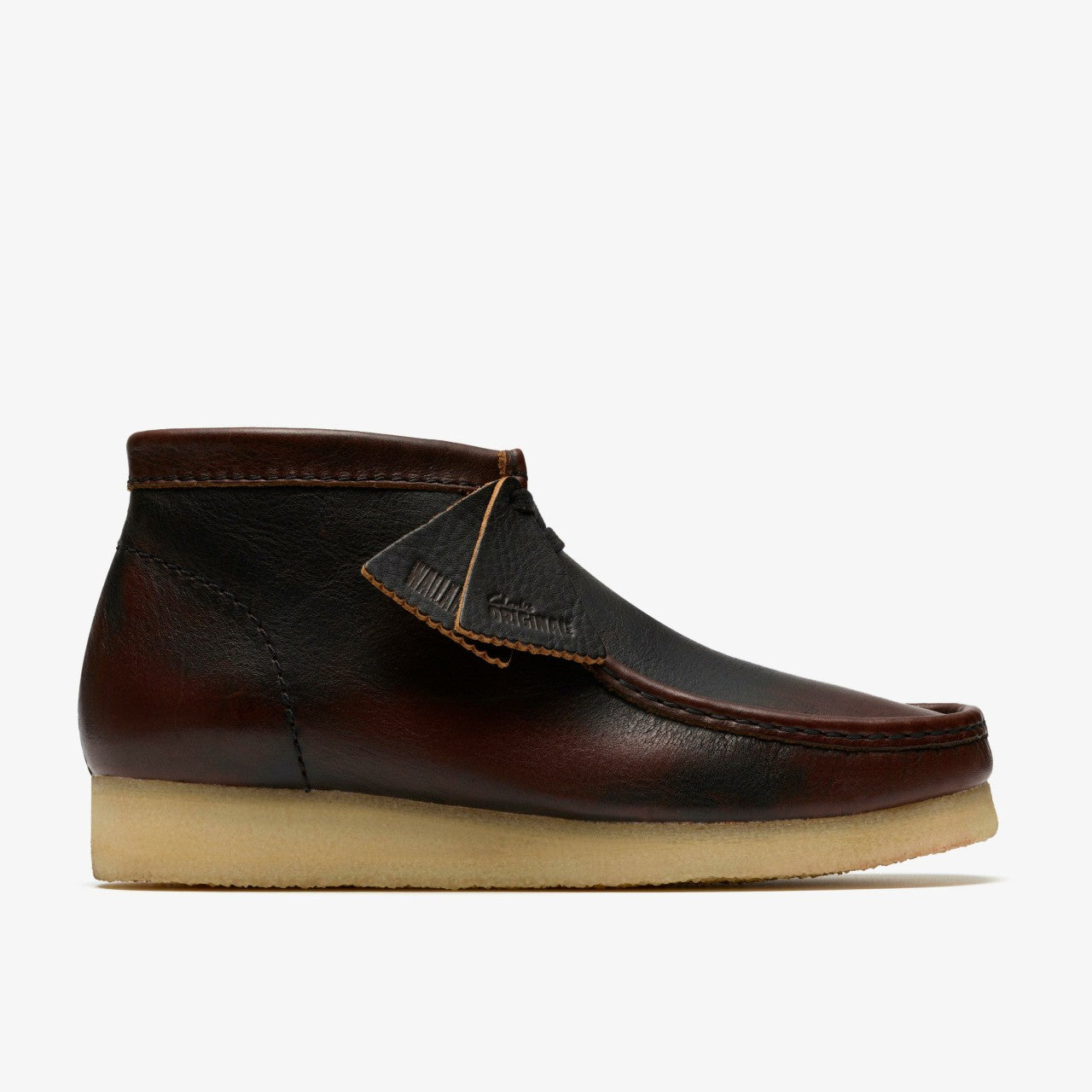Wallabee Boot Dark Tan Combination | Clarks on Sale - Men