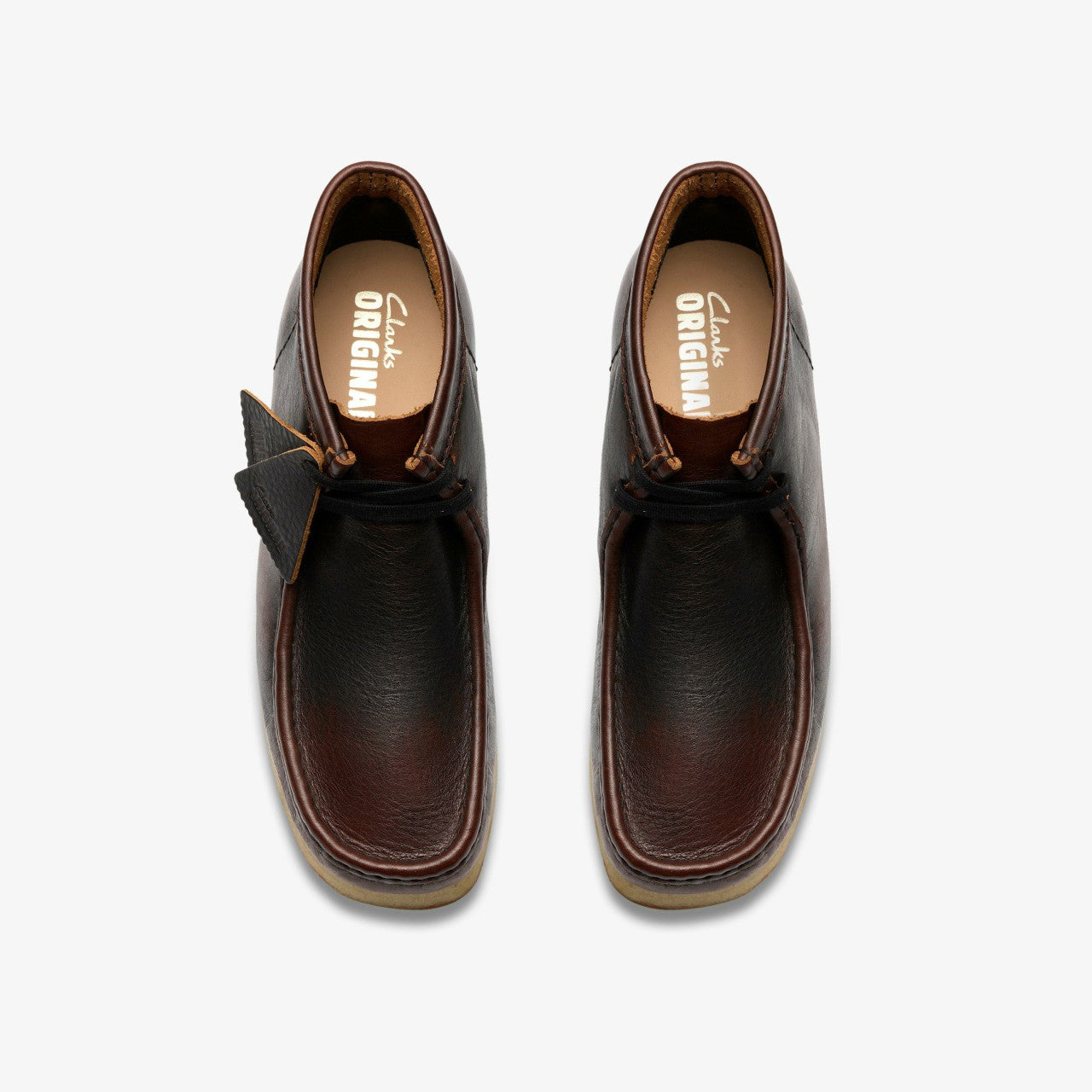 Wallabee Boot Dark Tan Combination | Clarks on Sale - Men