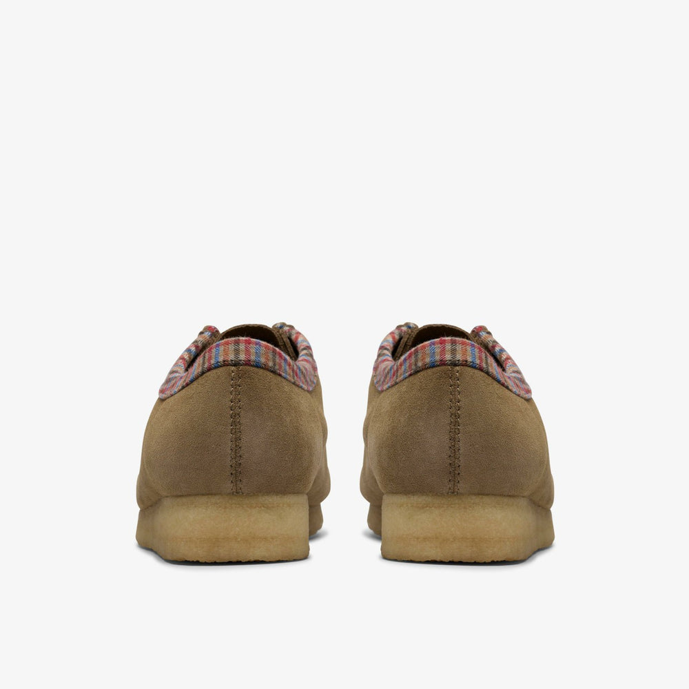Wallabee Dark Taupe Combination | Clarks online - Men