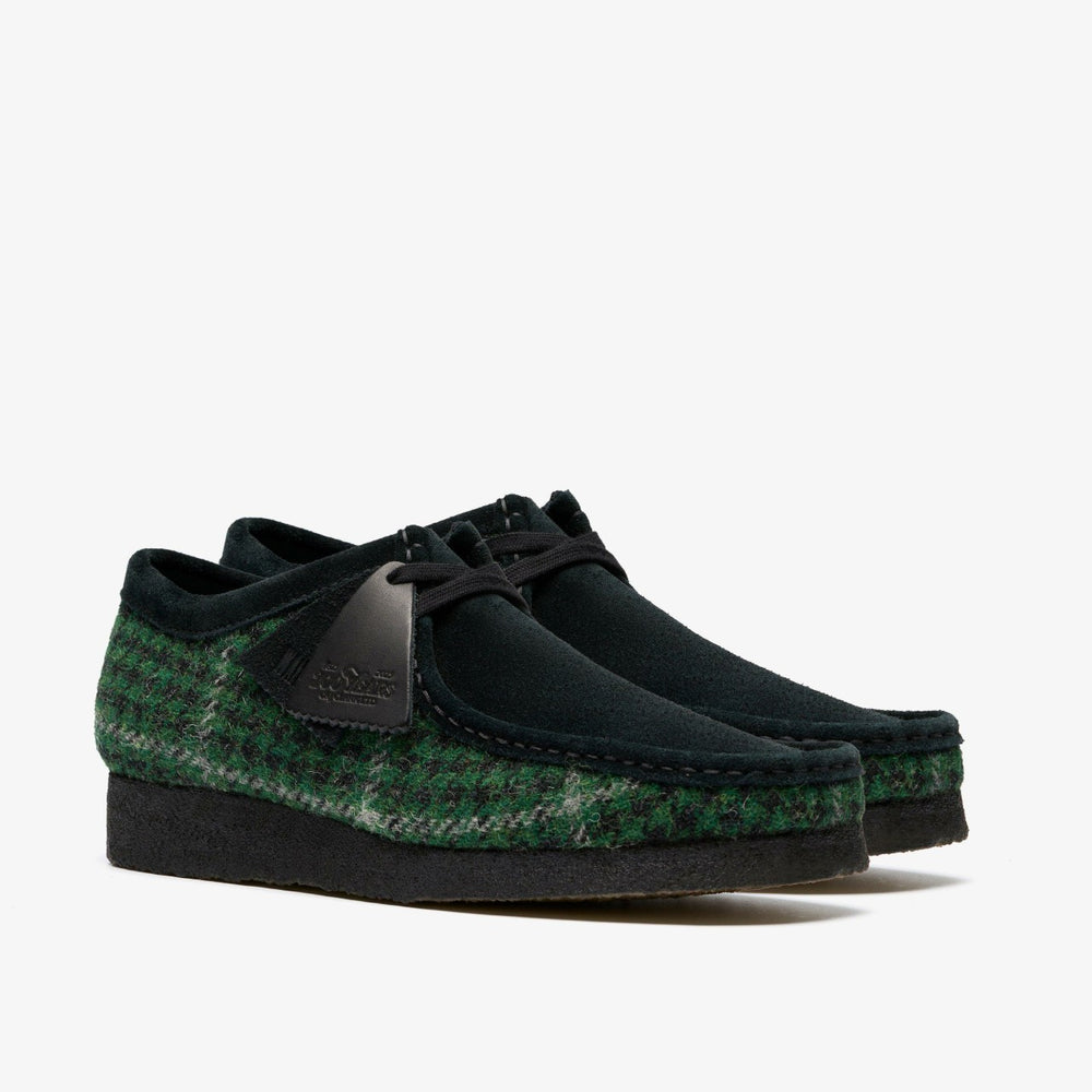 Wallabee Green Tweed Combination | Clarks online - Men