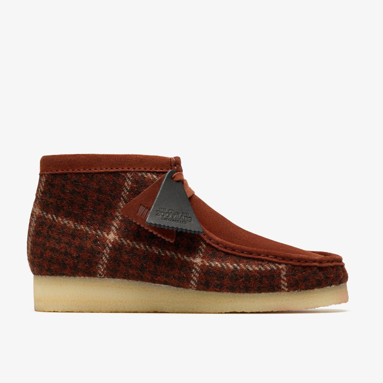 Wallabee Boot Rust Tweed Combination | Clarks online - Men