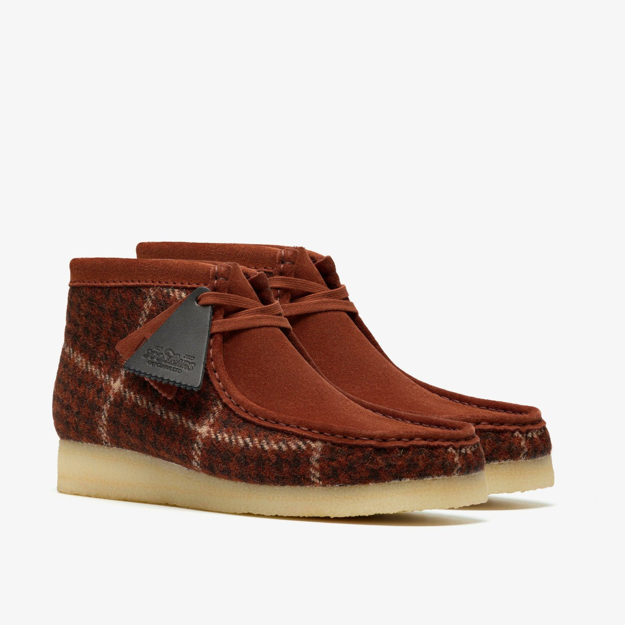 Wallabee Boot Rust Tweed Combination | Clarks online - Men