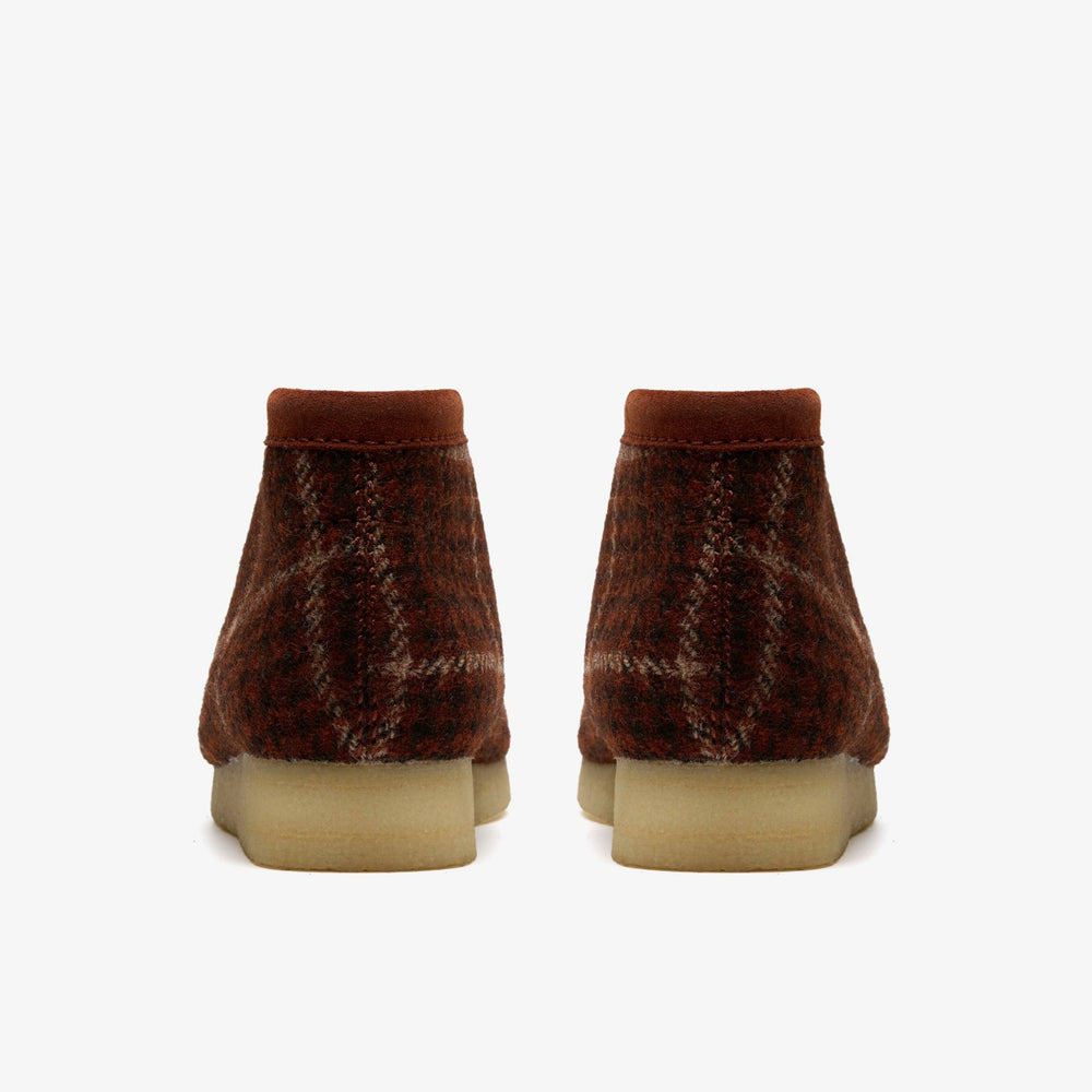 Wallabee Boot Rust Tweed Combination | Clarks online - Men