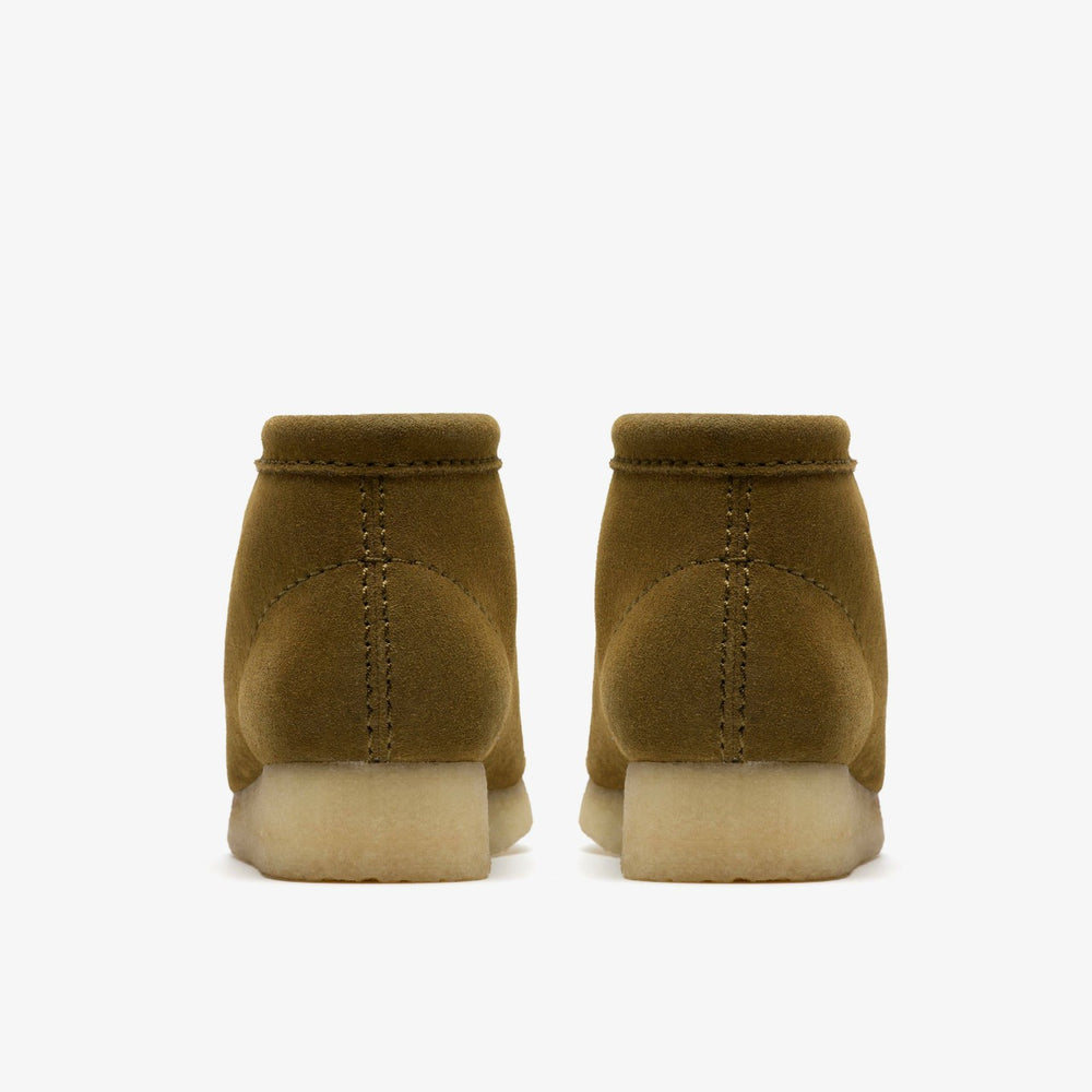 Wallabee Boot Green Suede | Clarks for sale - Women