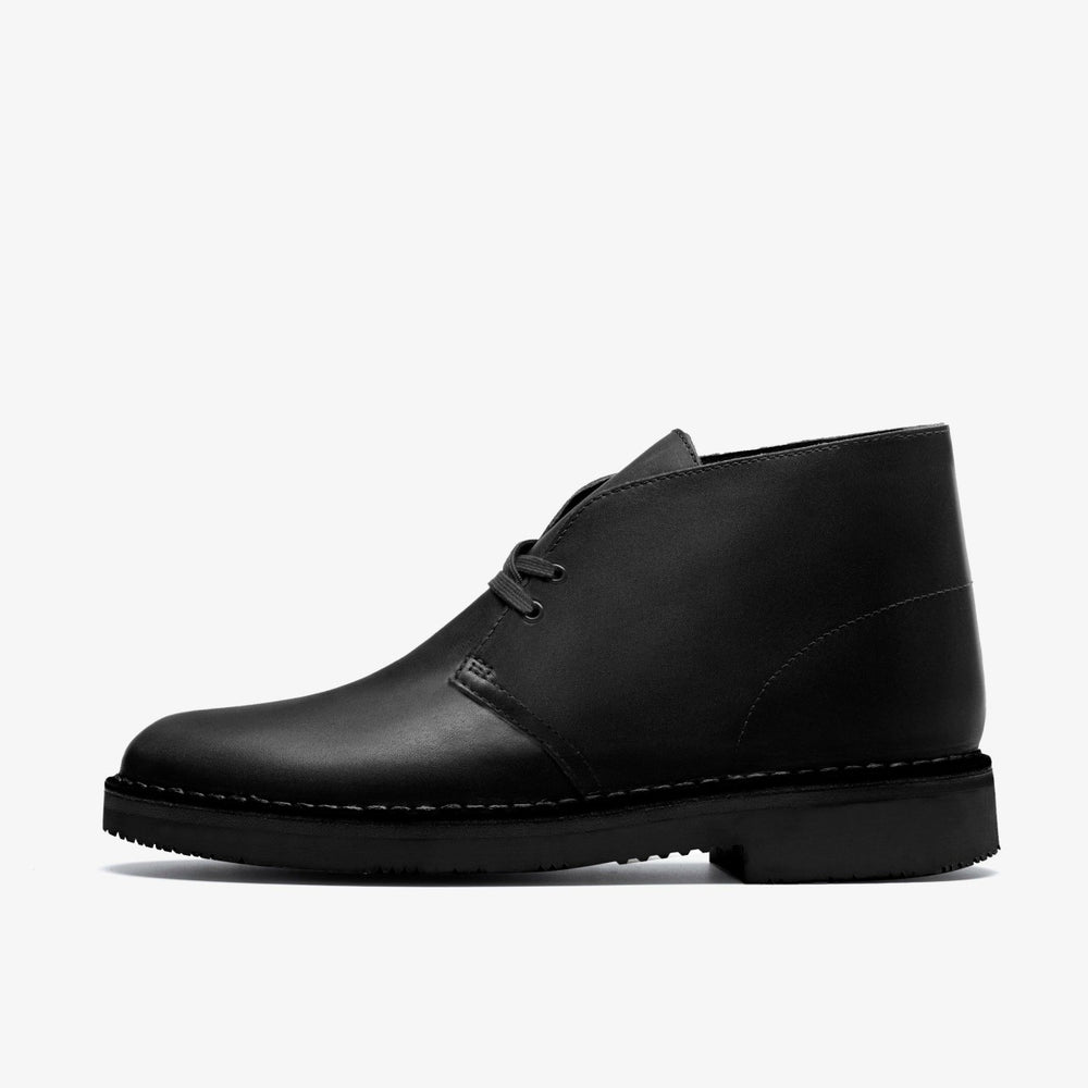 Desert Boot GORE-TEX Black Leather | Clarks online - Men