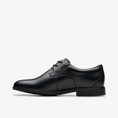 Jonwin Step Youth Black Leather | Clarks on Sale - Kids