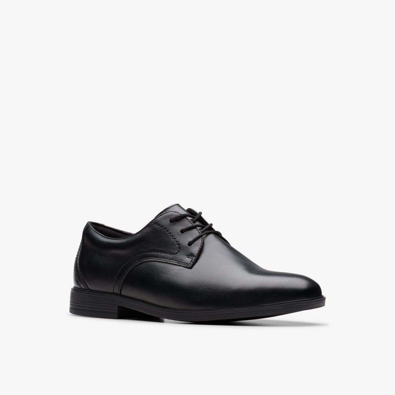 Jonwin Step Youth Black Leather | Clarks on Sale - Kids