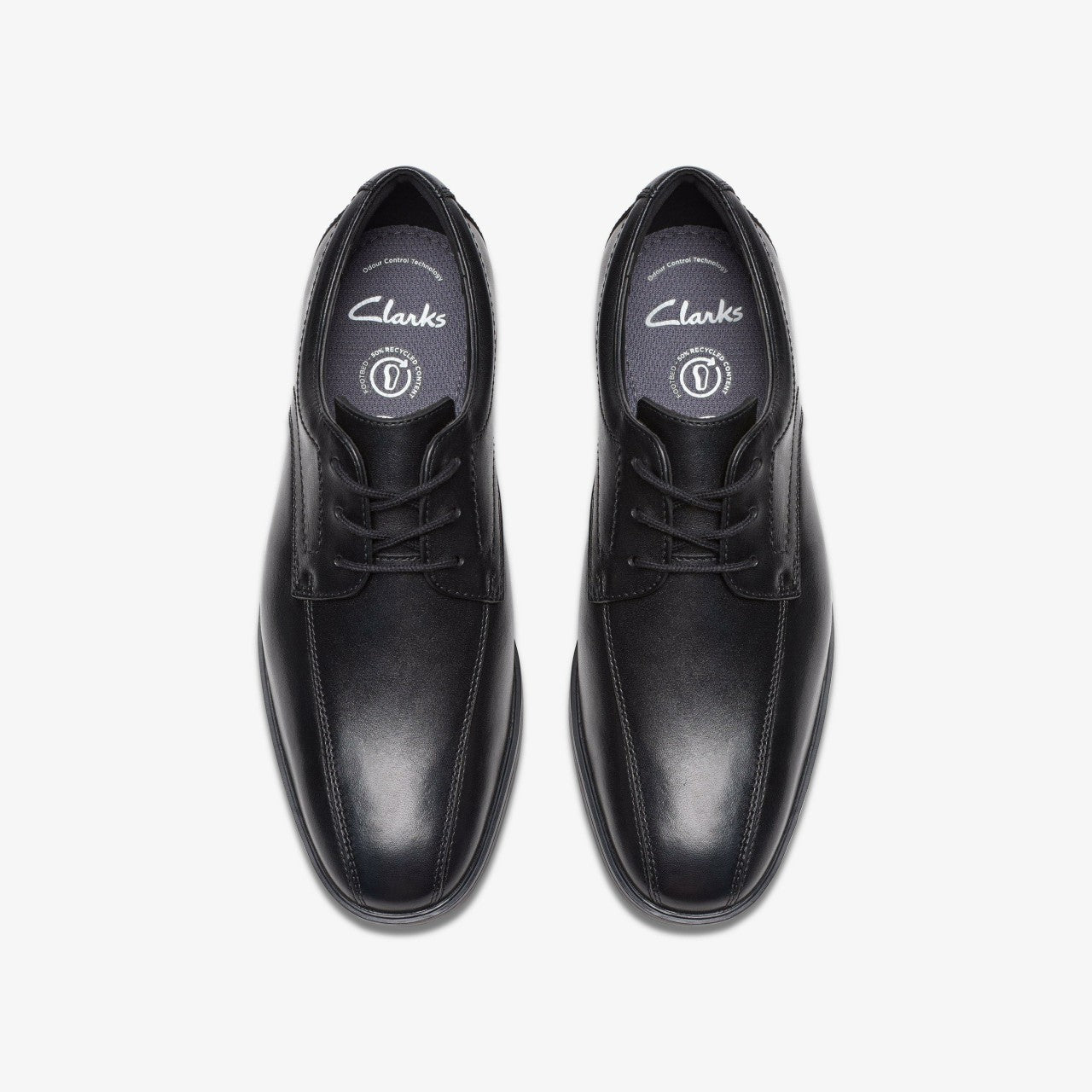 Jonwin Loop Youth Black Leather | Clarks for sale - Kids