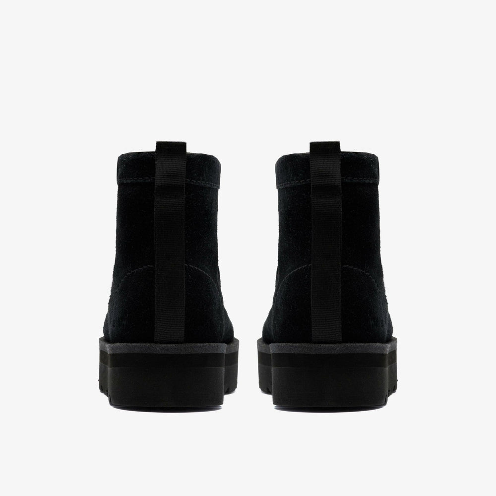 Meare Rooey Black Suede Warmlined | Clarks Sale - Women