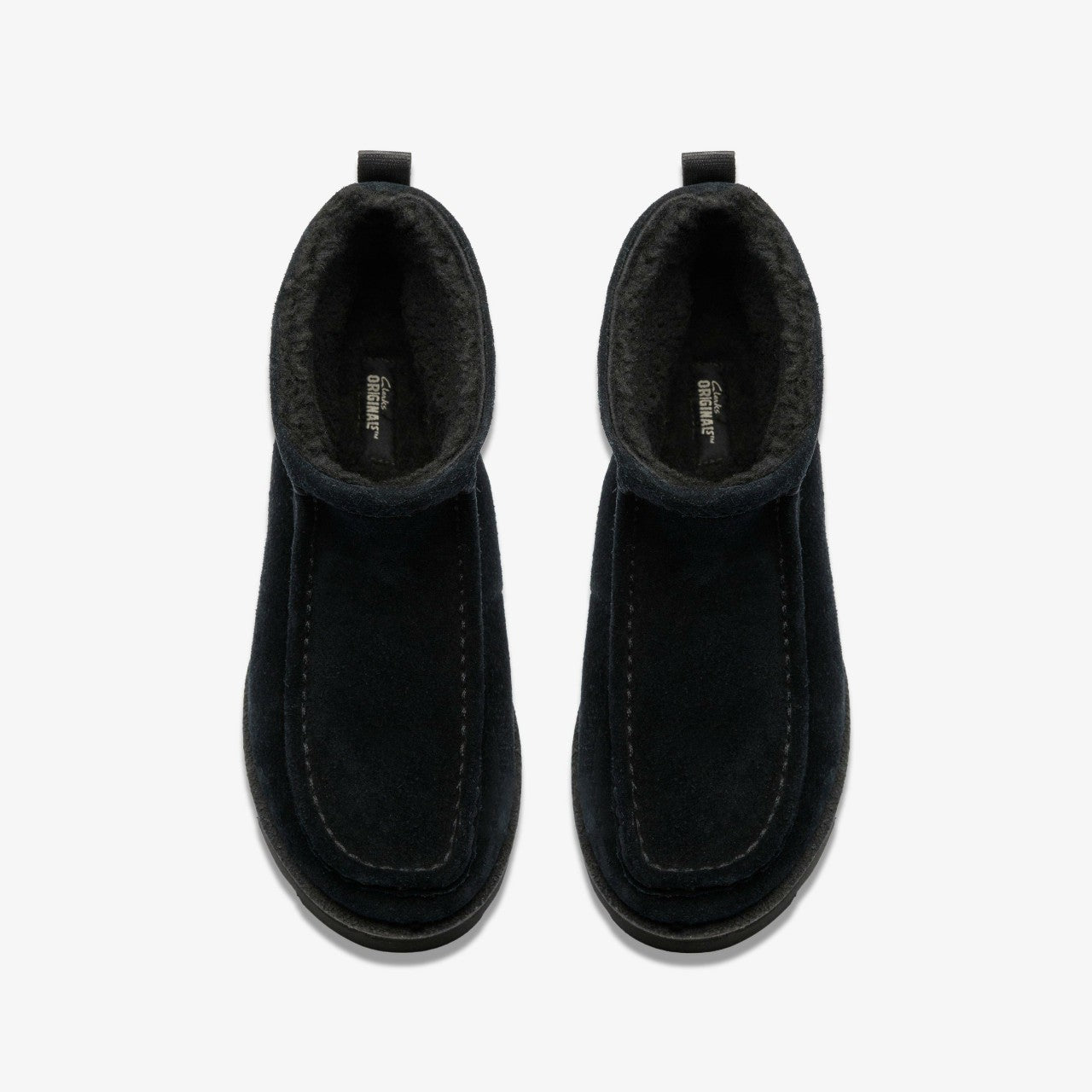 Meare Rooey Black Suede Warmlined | Clarks Sale - Women