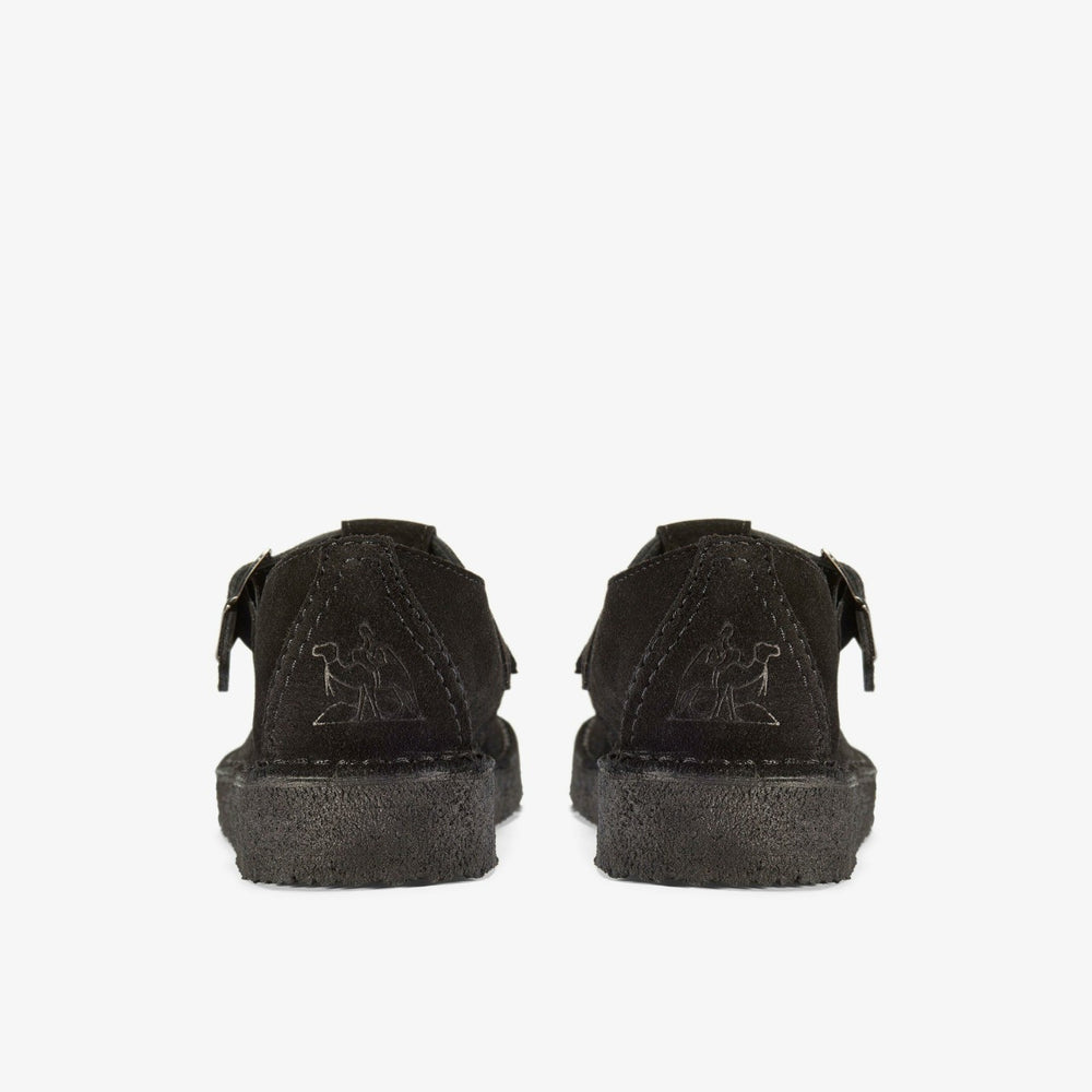 Nomad T Bar Black Suede | Clarks Sale - Men
