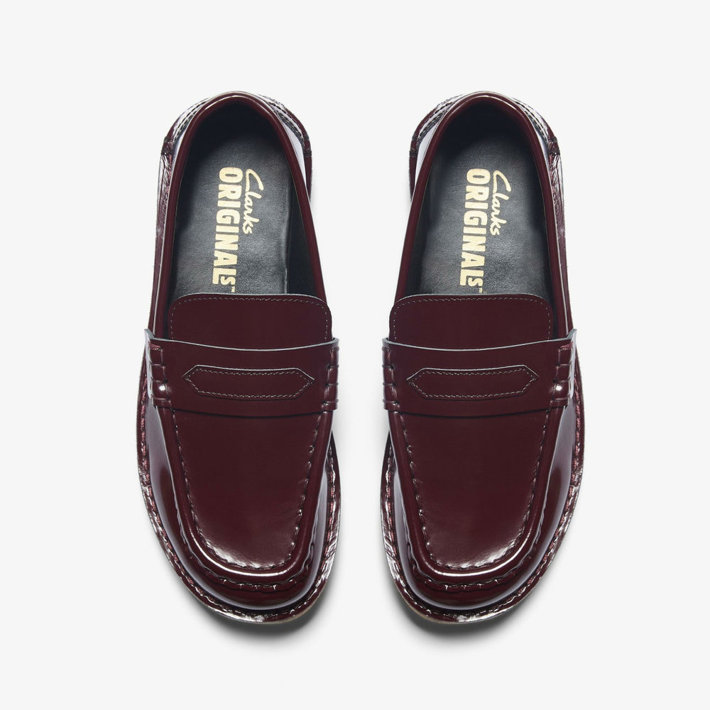 Nomad Loafer Wine Patent | Clarks outlet - Women