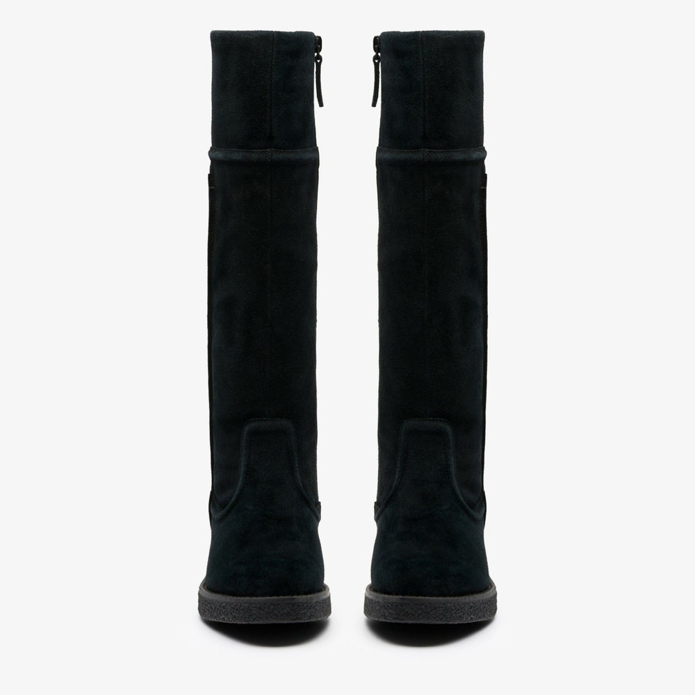 Nella Hi Black Suede | Clarks Sale - Women
