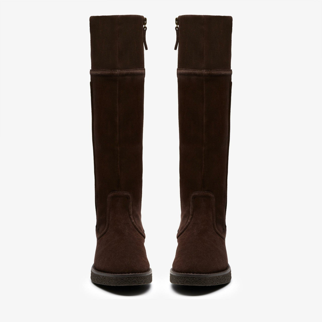 Nella Hi Dark Brown Suede | Clarks for sale - Women
