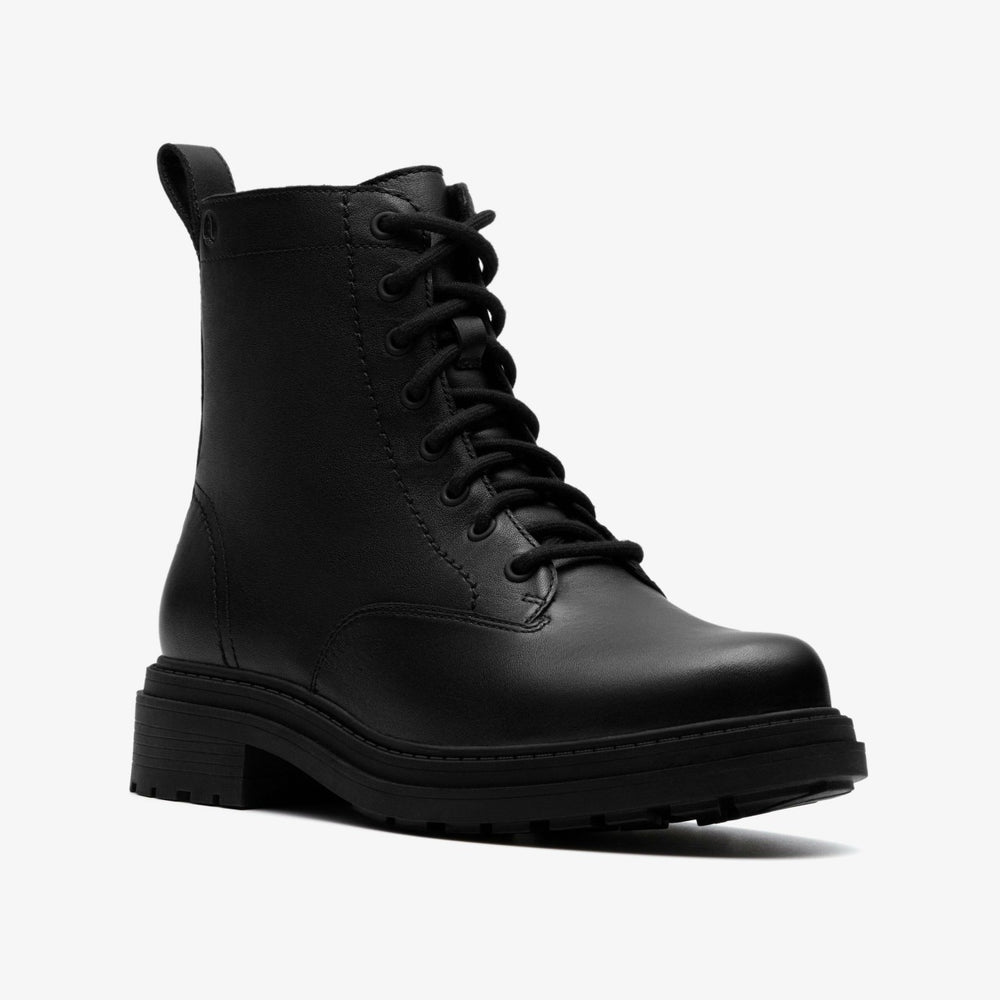 Orinoco 3 Style Black Leather | Clarks on Sale - Women