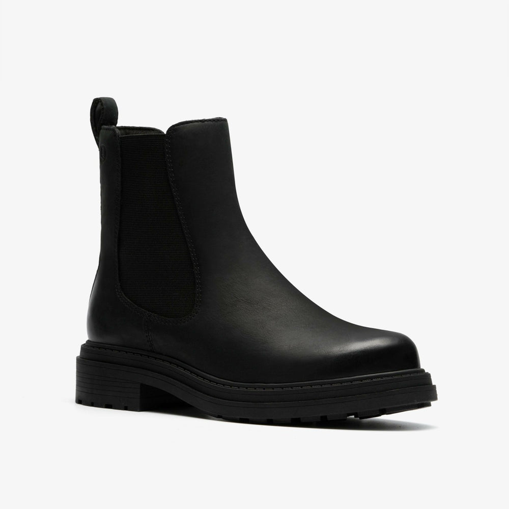 Orinoco 3 Top Black Leather | Clarks outlet - Women