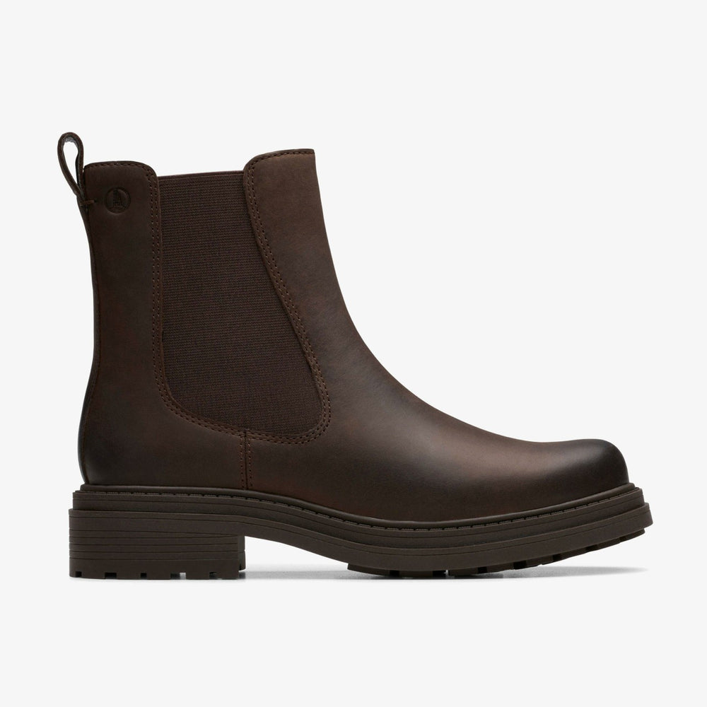 Orinoco 3 Top Dark Brown Leather | Clarks for sale - Women