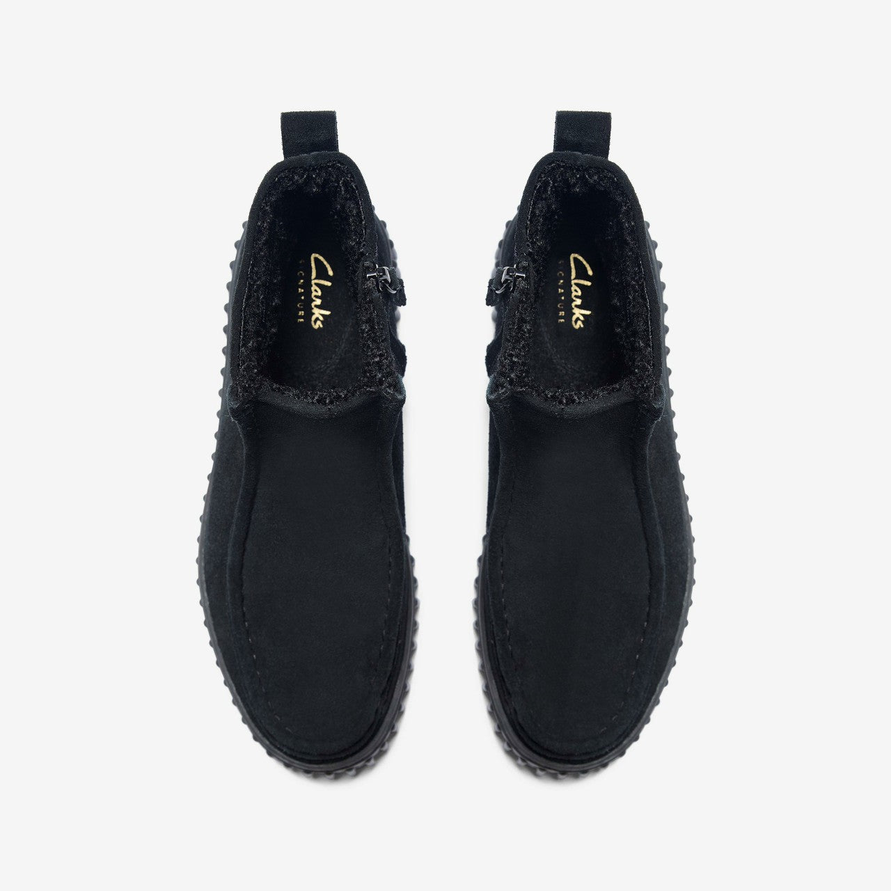 Torhill Cozy Black Warmlined Suede | Clarks online - Women