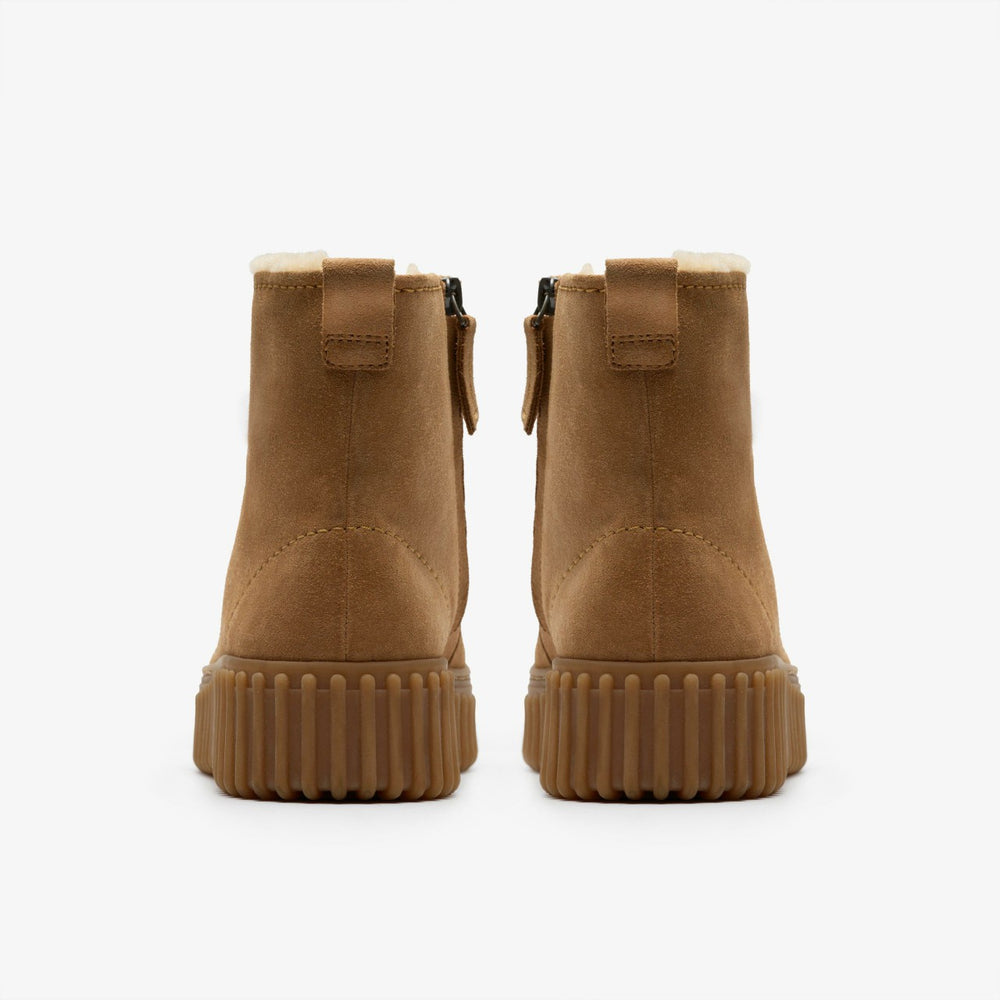 Torhill Cozy Light Tan Warmlined | Clarks discount - Women