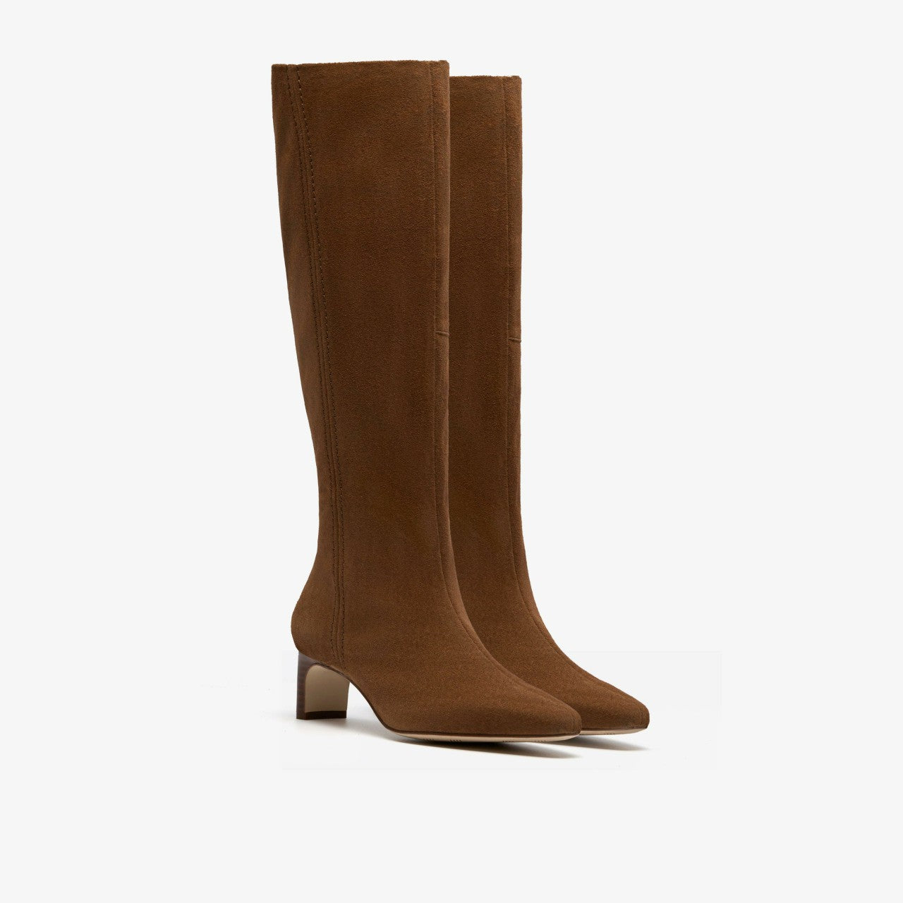 Edina Tall Walnut Suede | Clarks Sale - Women