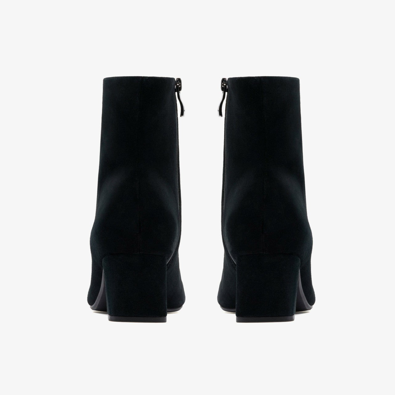 Fernie Zip Black Suede | Clarks outlet - Women