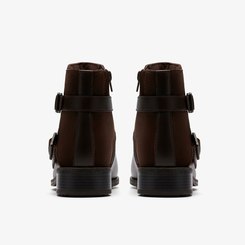 Havisham Bay Brown Leather | Clarks on Sale - Women