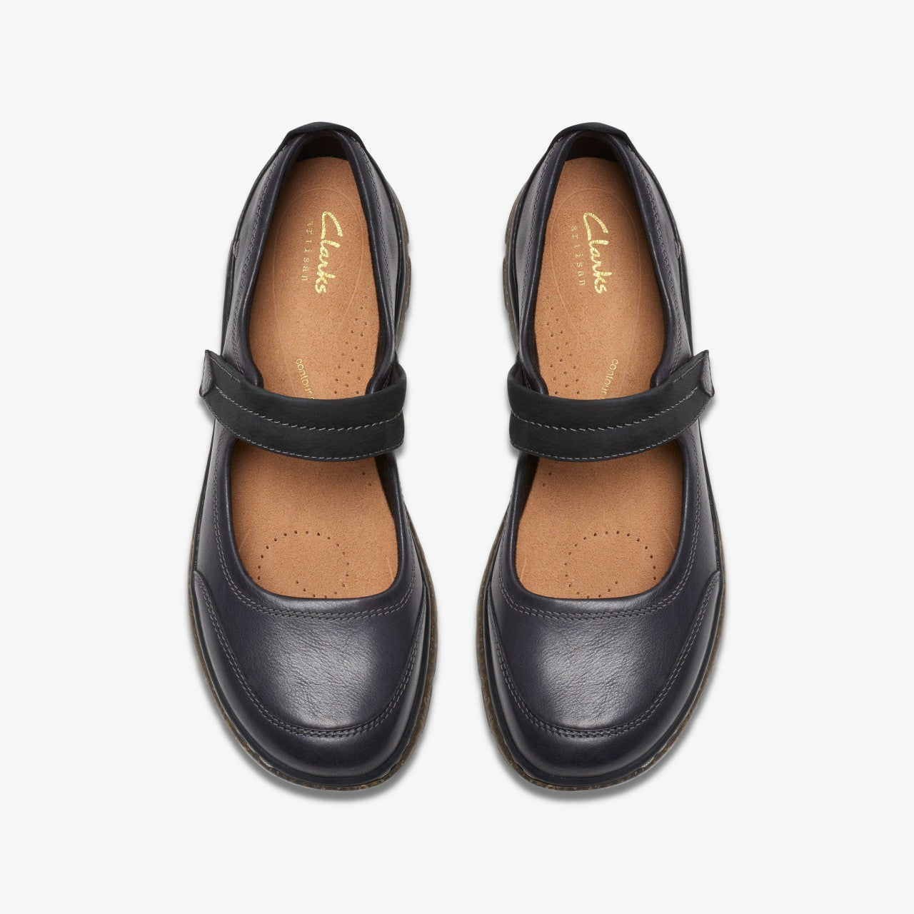 Orlene Jane Black Leather | Clarks on Sale - Women