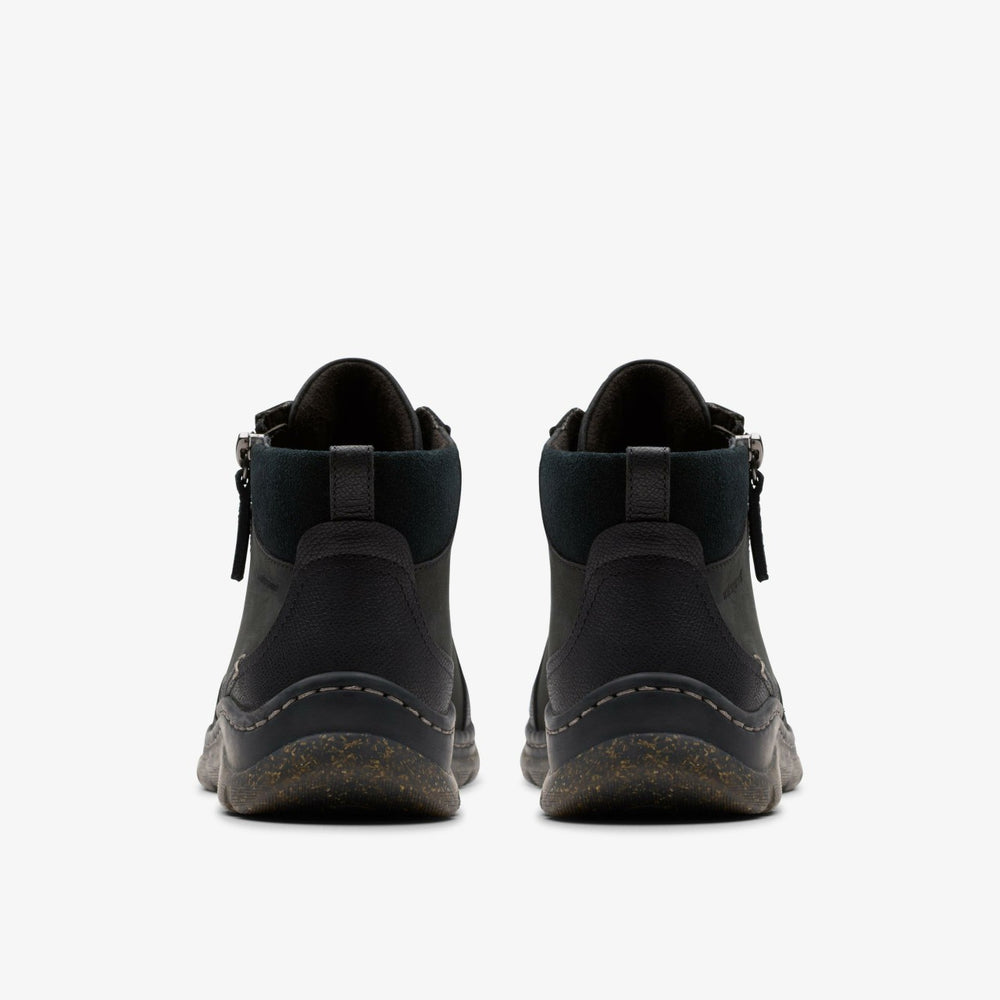 Orlene Top Waterproof Black Nubuck | Clarks outlet - Women