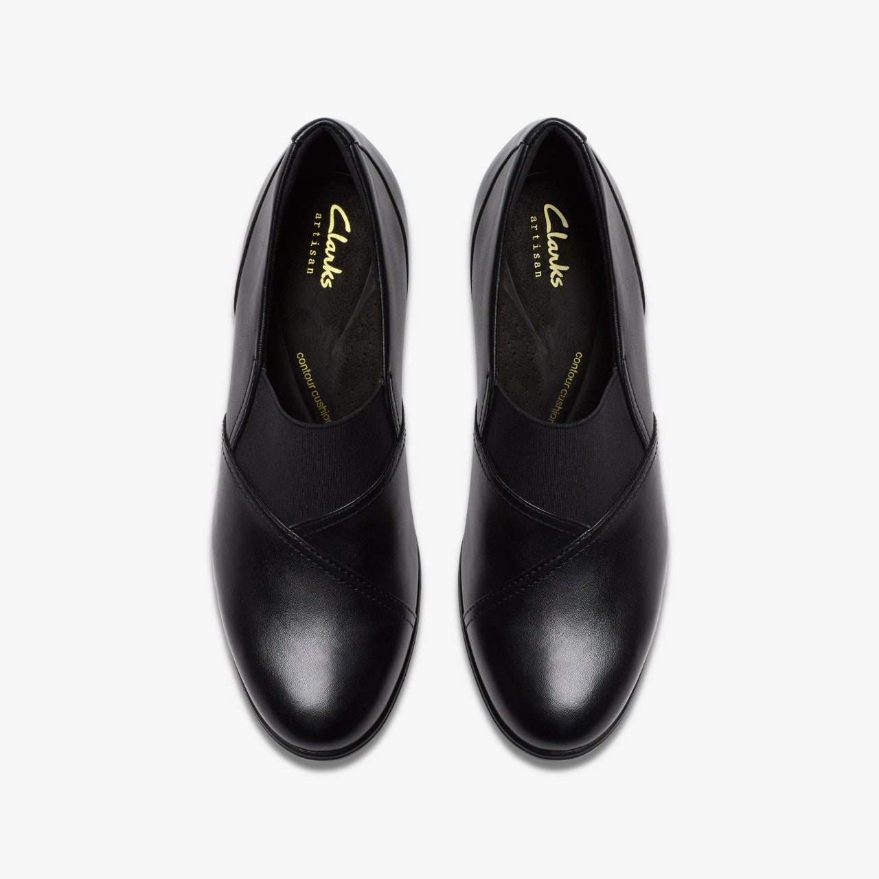 Shaya Tess Black Leather | Clarks for sale - Women