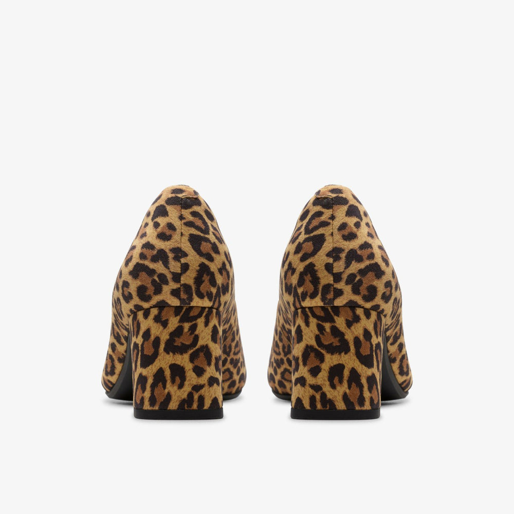 Fernie Court Leopard Suede | Clarks Sale - Women