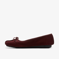 Freckle Ice Merlot Suede | Clarks on Sale - Women