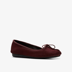 Freckle Ice Merlot Suede | Clarks on Sale - Women