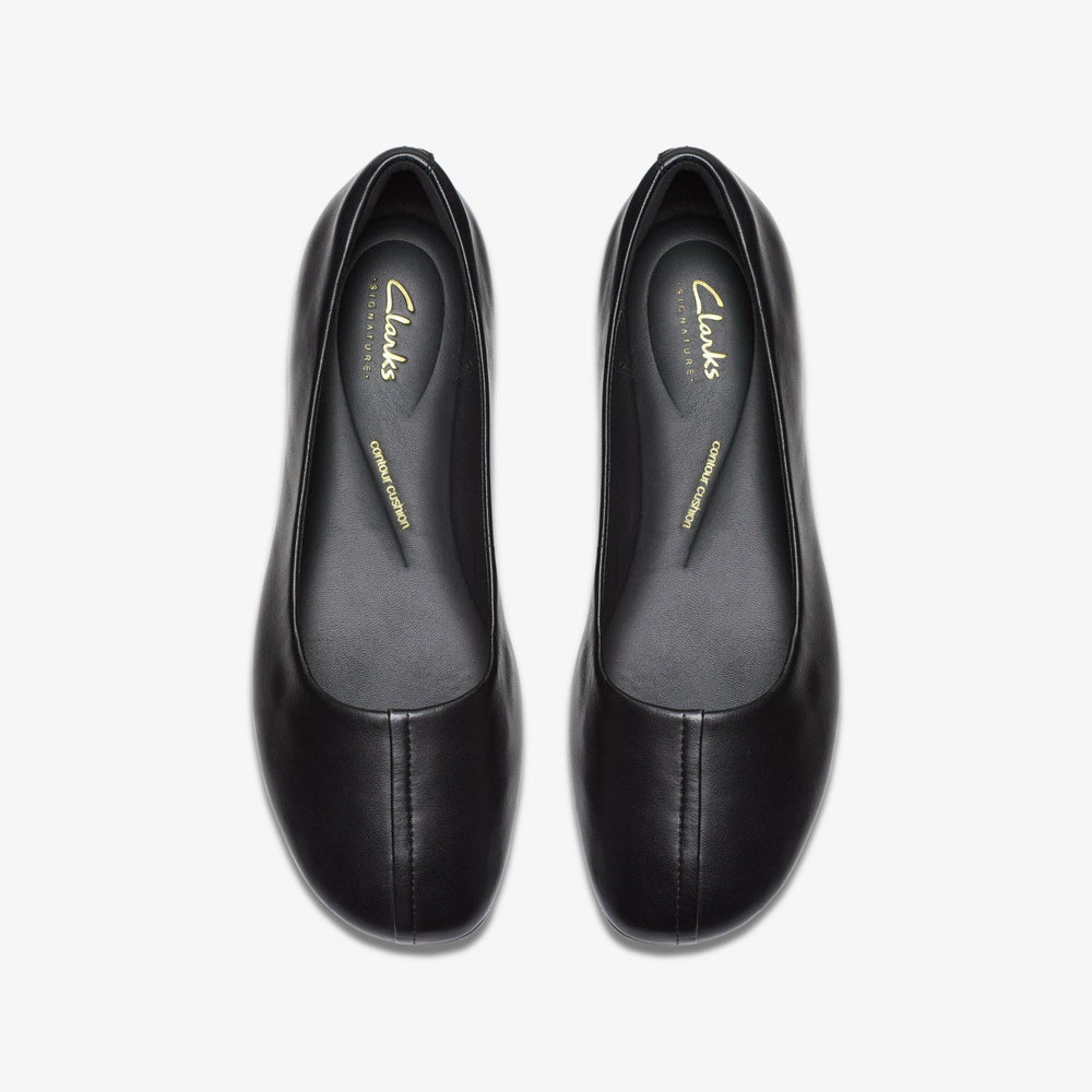 Livia Lily Black Leather | Clarks discount - Women