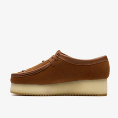 Wallacraft Bee Brown / Orange Suede | Clarks outlet - Women