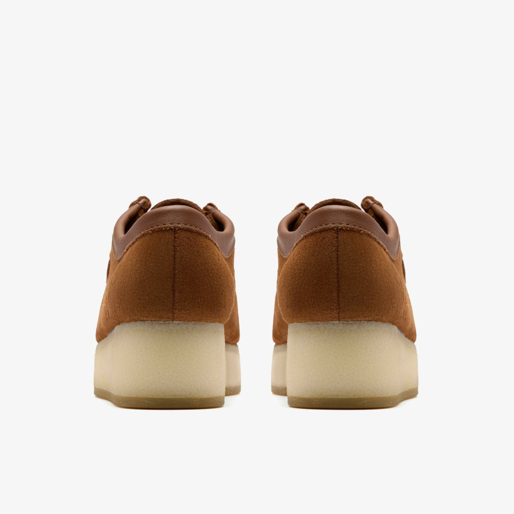 Wallacraft Bee Brown / Orange Suede | Clarks outlet - Women
