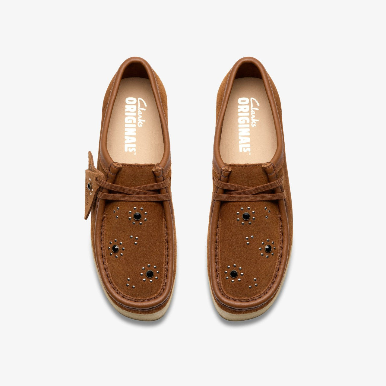 Wallacraft Bee Brown / Orange Suede | Clarks outlet - Women