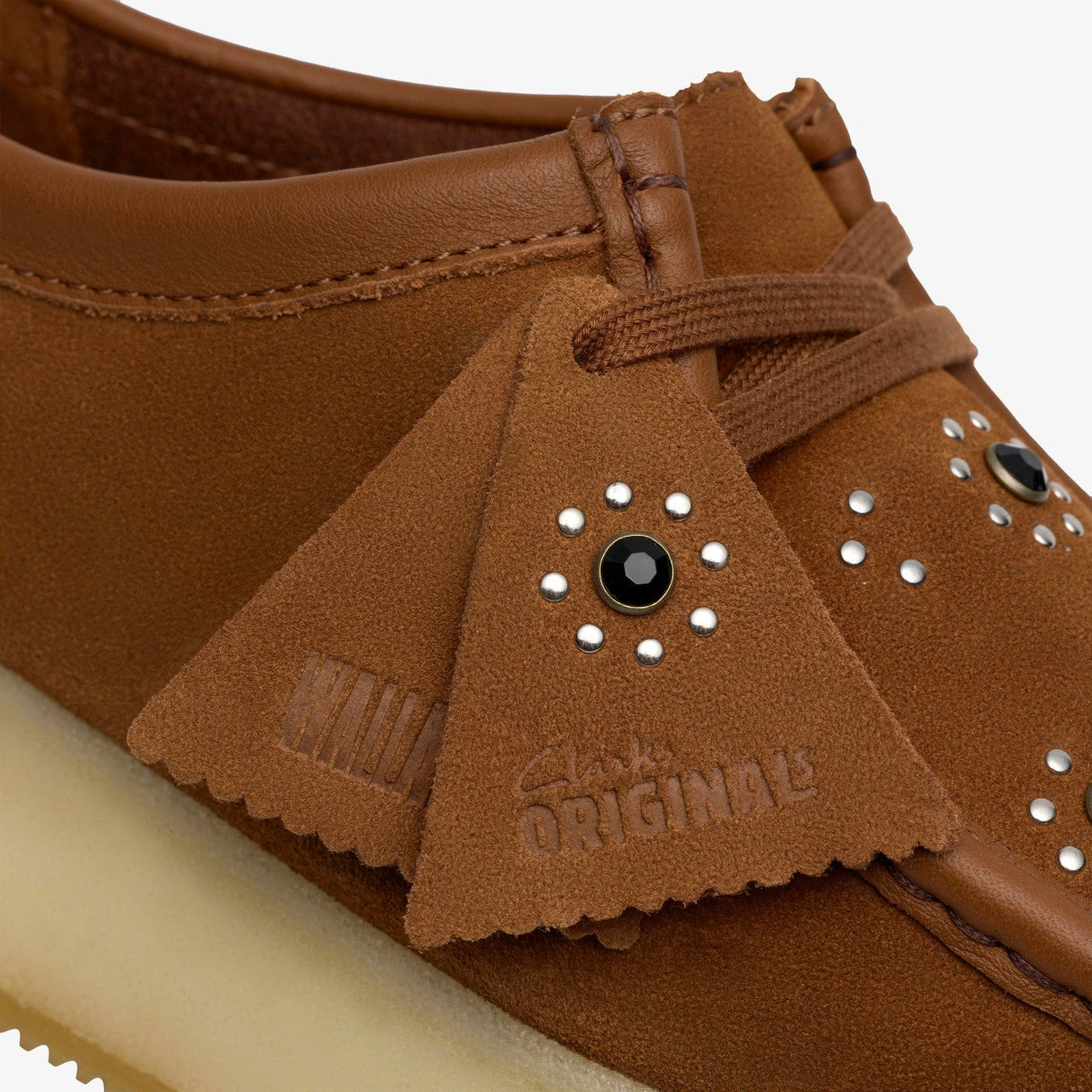 Wallacraft Bee Brown / Orange Suede | Clarks outlet - Women