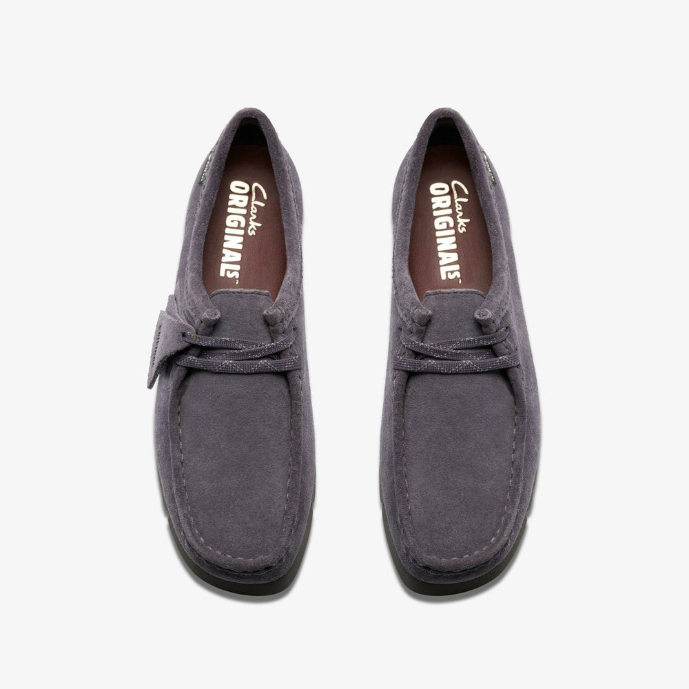 Wallabee GORE-TEX Purple Grey Suede | Clarks online - Women