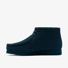 Wallabee Boot GORE-TEX Dark Teal Suede | Clarks outlet - Women