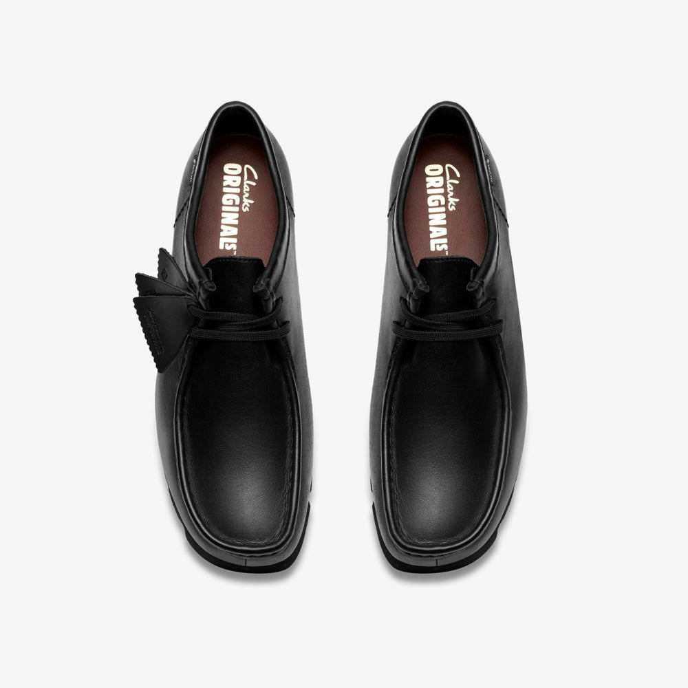 Wallabee GORE-TEX Black / Black Leather | Clarks discount - Men