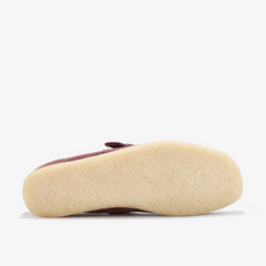 Wallabee T Bar Rose Brown Suede | Clarks online - Women