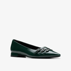 Sensa 15 Strap Dark Green | Clarks for sale - Women