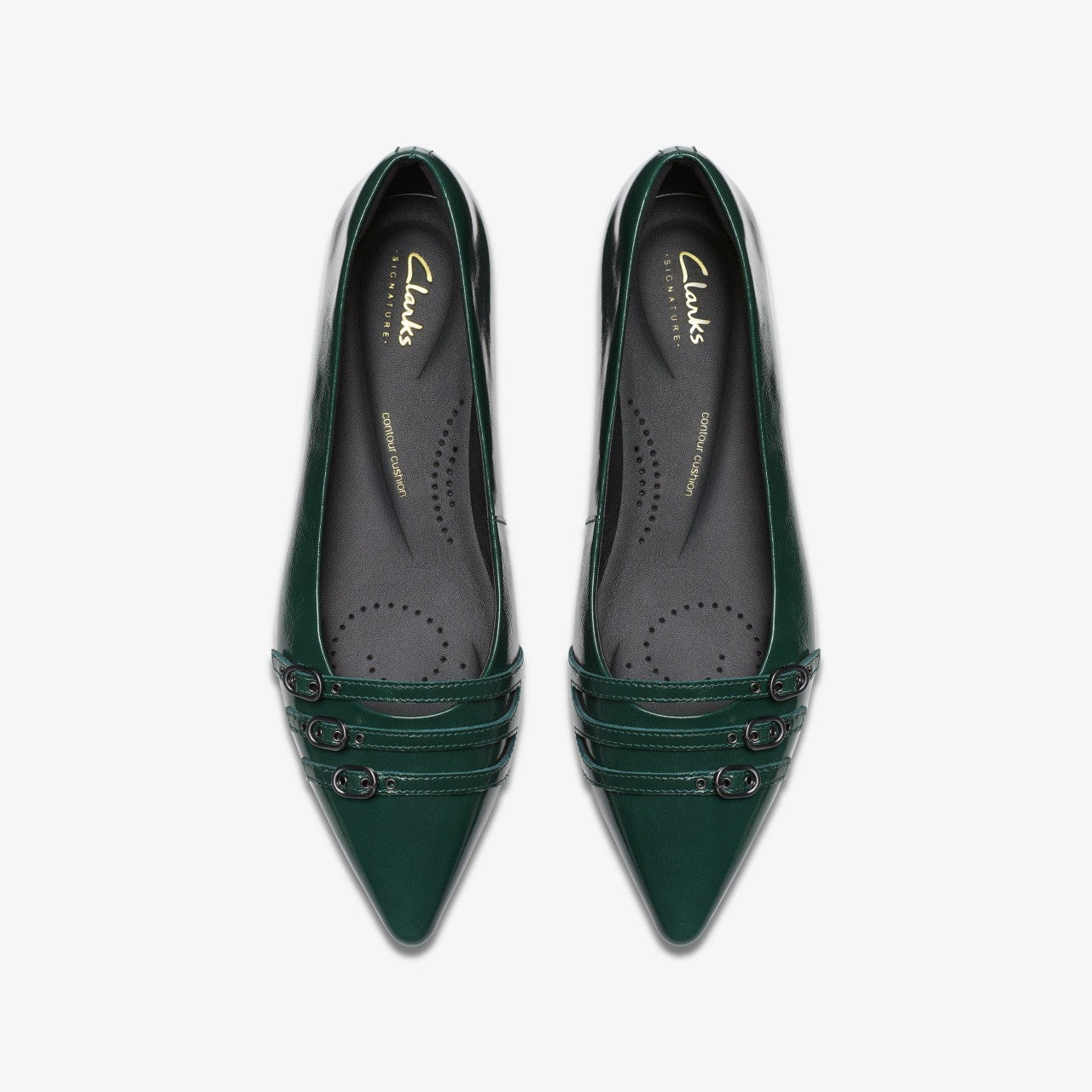 Sensa 15 Strap Dark Green | Clarks for sale - Women