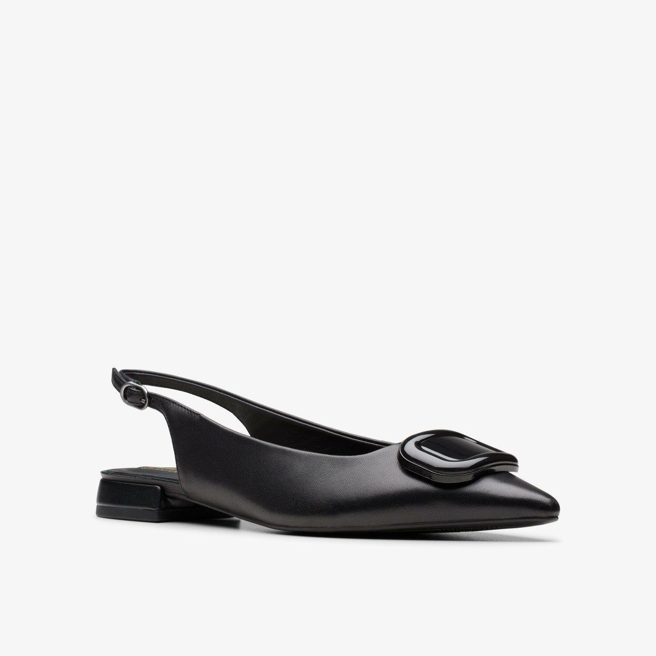 Sensa 15 Trim Black Leather | Clarks outlet - Women