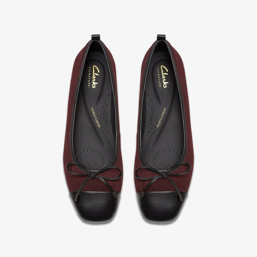 Ubree 15 Poppy Merlot Combination | Clarks for sale - Women