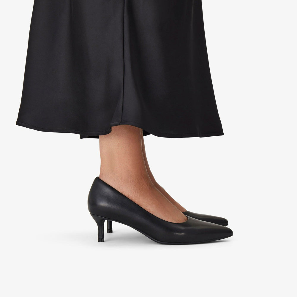 Zarey Court Black Leather | Clarks on Sale - Women